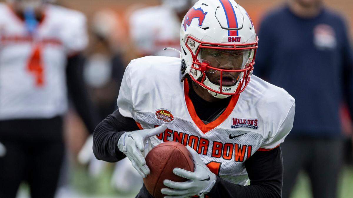 Wide receiver Rashee Rice, who played at SMU and took part in the NFL Combine last month in Indianapolis, is the Chiefs’ second-round selection in the 2023 NFL Draft in Kansas City.