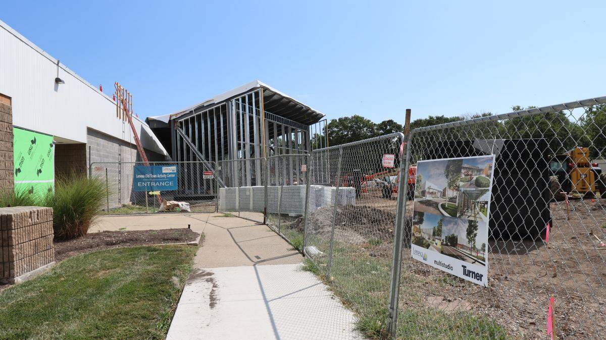 This summer a lot of work was done on a redevelopment project at the Lenexa Community Center and the Senior Center campus. Lenexa residents will soon be able to enjoy the first phases of completion.