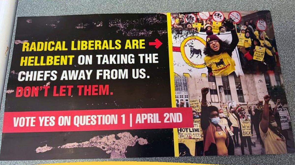 “You say ‘radical left’ and then you’re pointing at a picture of Black people protesting?”