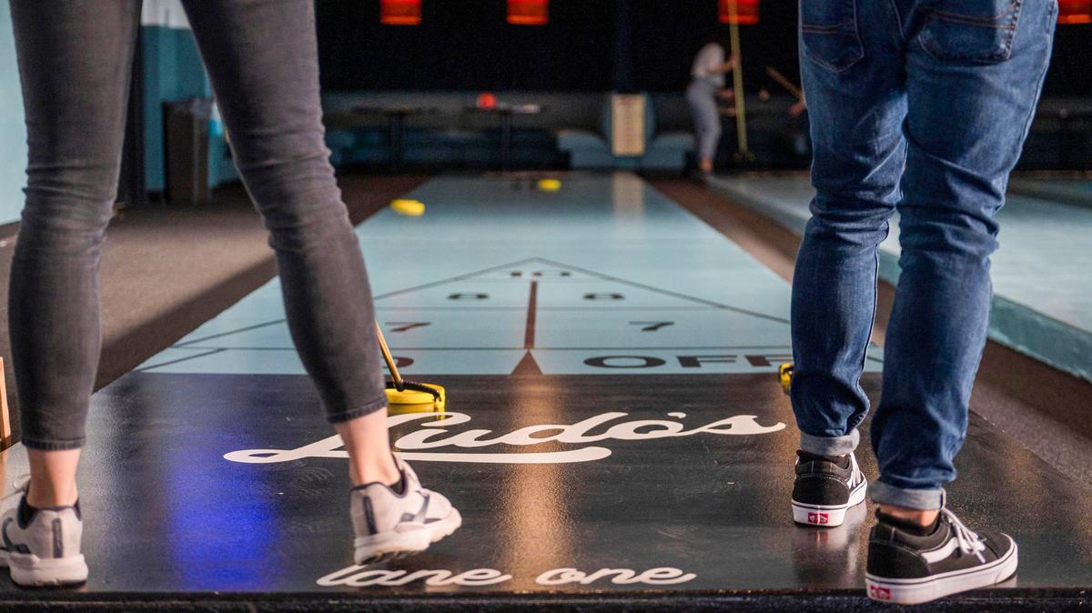 Ludo’s Shuffleboard has softly opened, but its official opening is May 7.