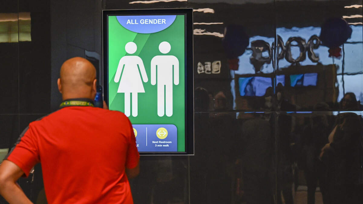 But no complaints about the convenient, private, all-gender restrooms, please.