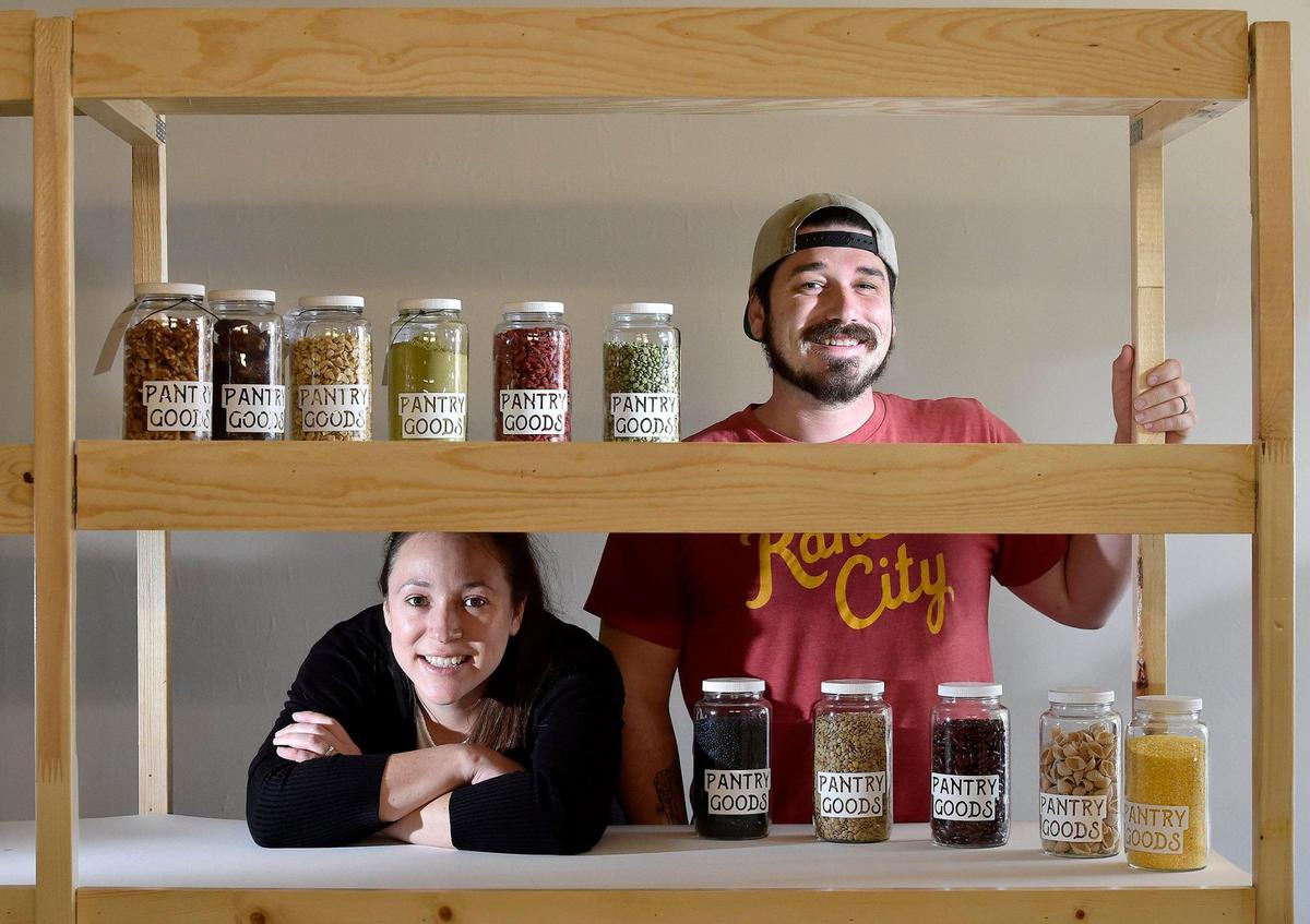 Marcelle and Seth Clements are opening a brick-and-mortar version of their online store, Pantry Goods Market. The store, at 910 W. 39th St., will feature bulk dry goods, local produce and pantry staples.