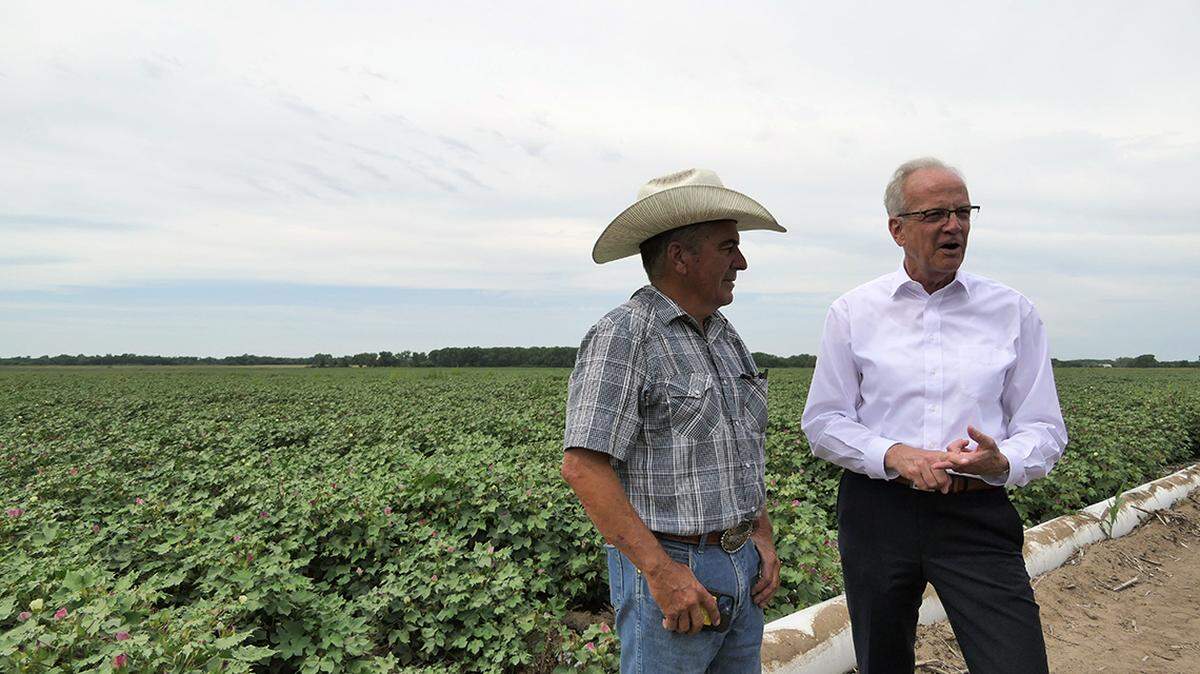 Elon Musk shut down President Eisenhower’s Food for Peace program, which was a huge boost to agriculture in our state.
