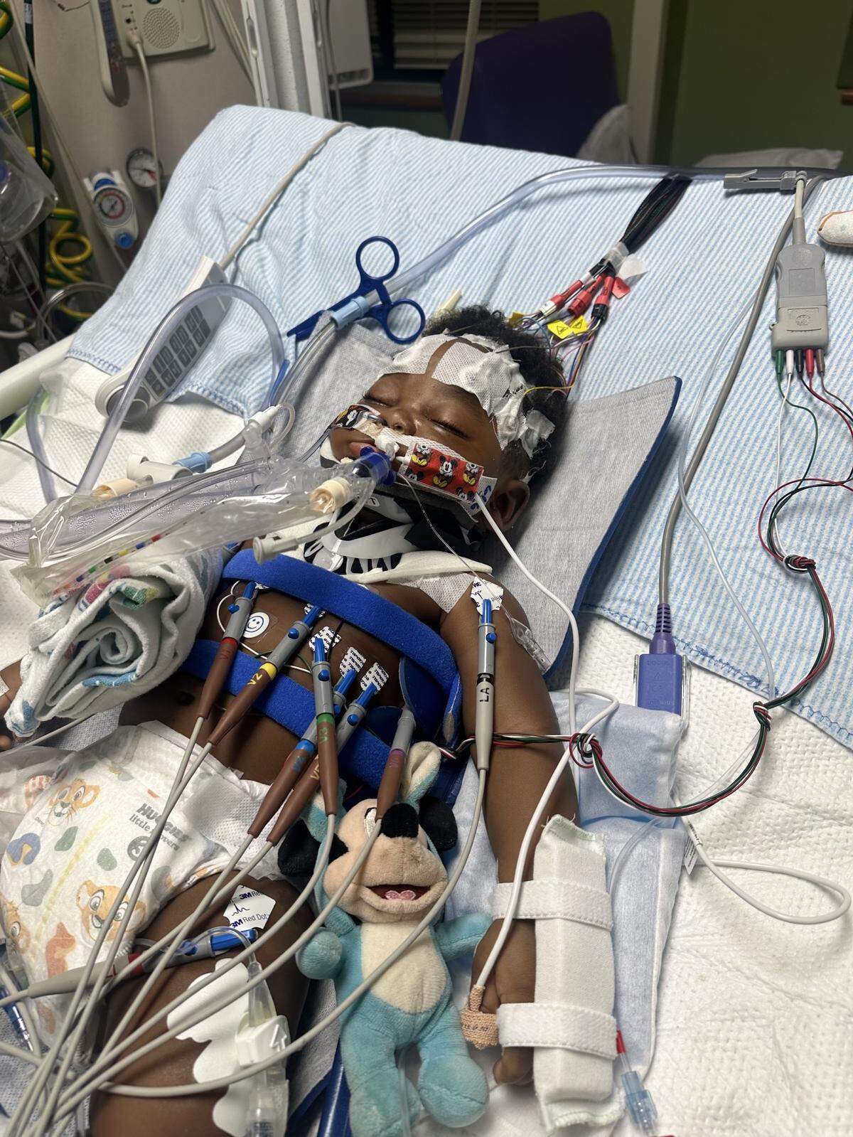 Giovanni Carr, a 7-month-old baby boy, died June 20 in a Kansas City hospital. He was discovered June 15 with serious injuries, which family members allege occurred while he was in the care of his godmother.