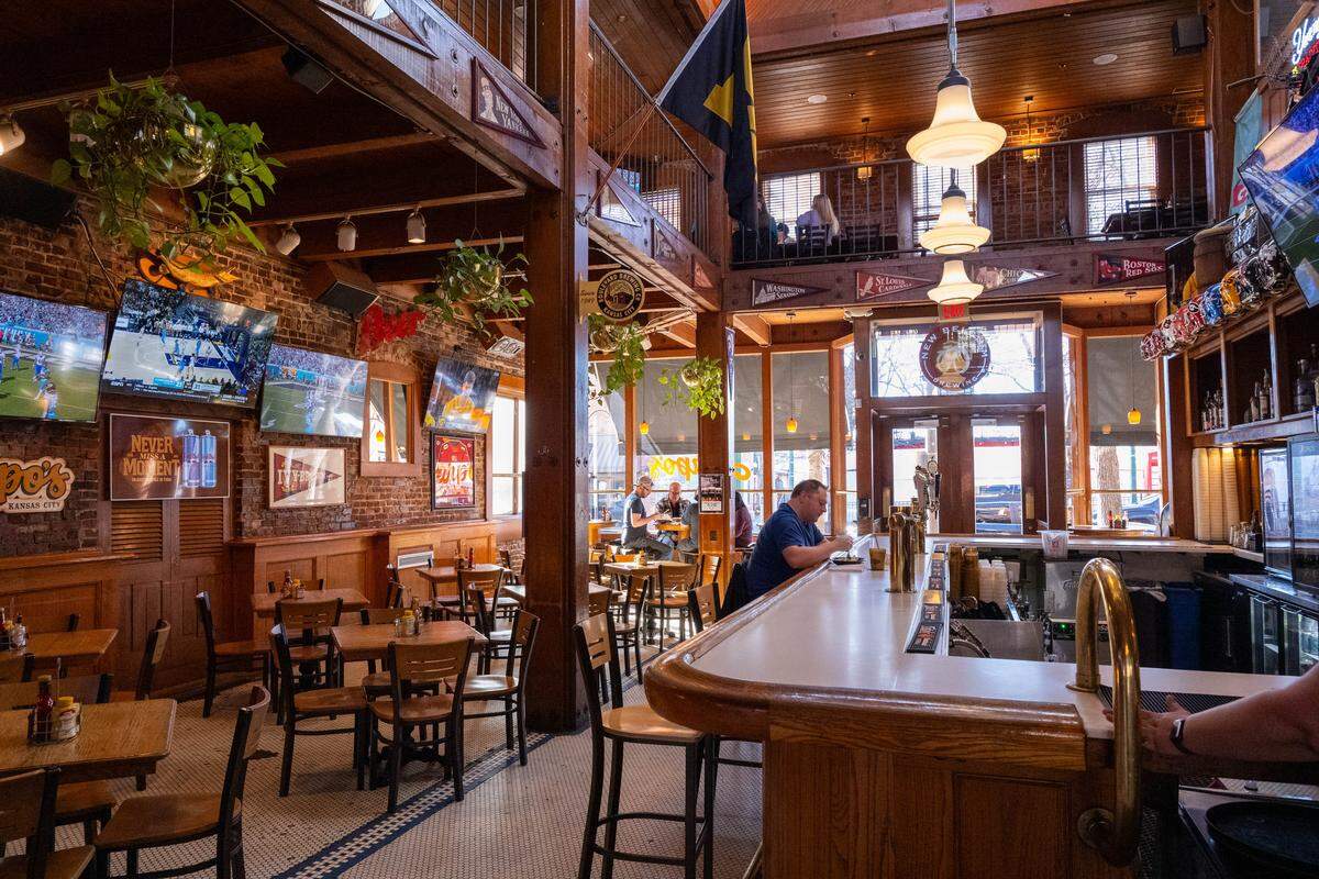 The interior of Harpo's in Westport on Sunday, January 11, 2026.