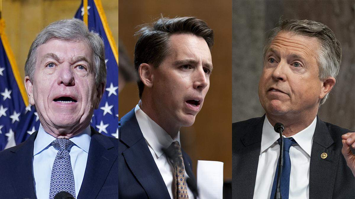 Republican Sens. Roy Blunt, Josh Hawley and Roger Marshall all previously supported funds to help vets exposed to toxins and burn pits. But this time, politics took the wheel.