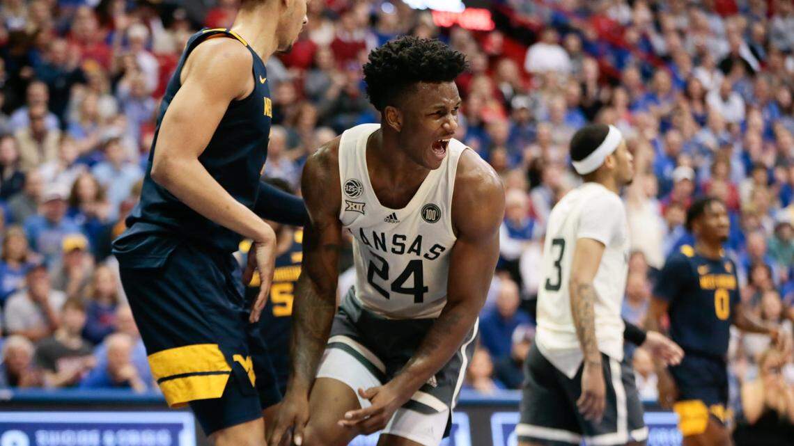 KU basketball forward KJ Adams ‘shocked’ Jayhawks landed in West, not Midwest, Region