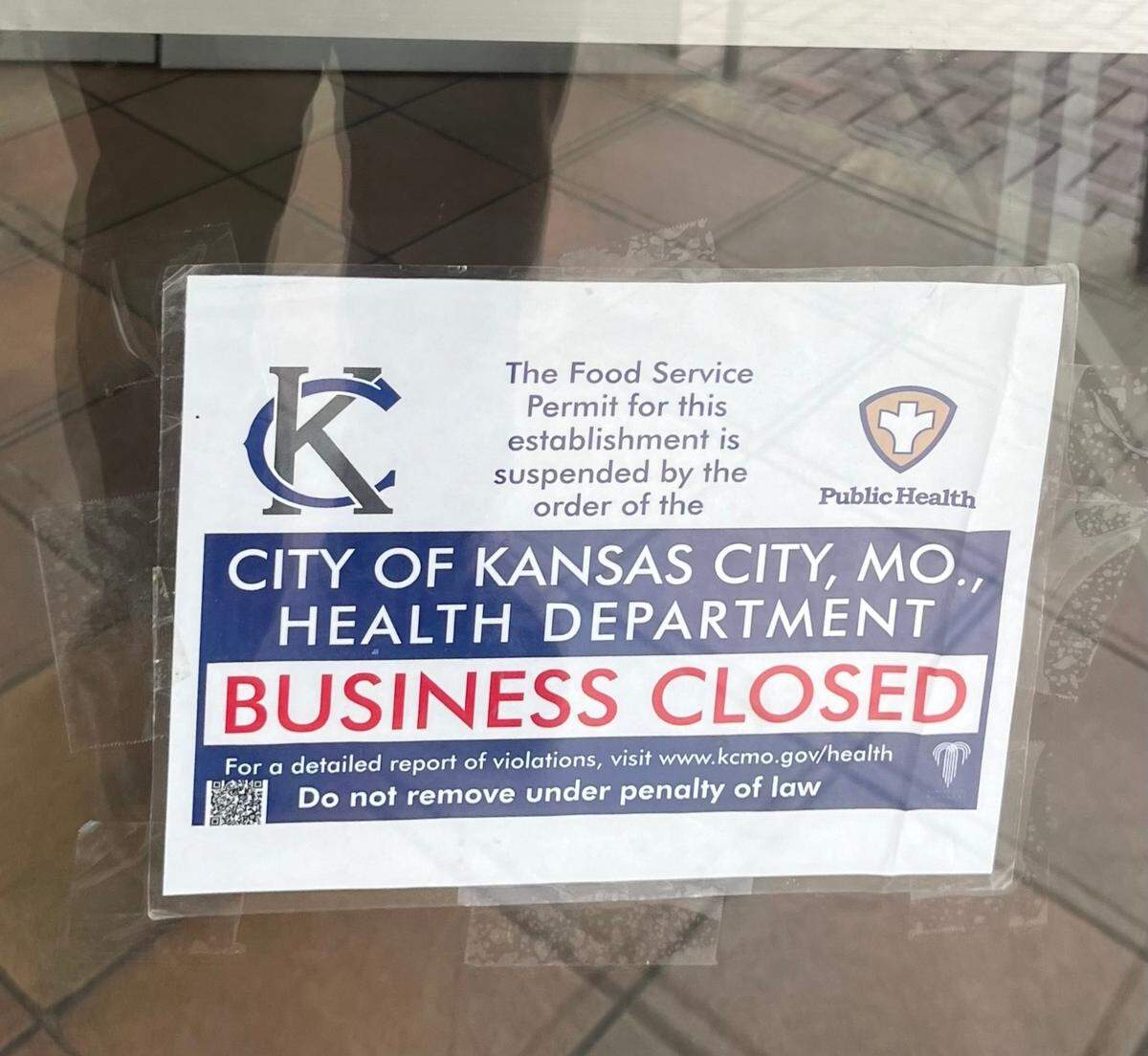 The health department shut down a Kansas City Panera after its employees failed to obtain food handlers permits.