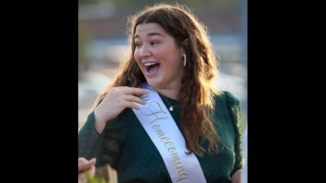 Bre McKean, 17, collapsed as she was on the Mapleton High School football field for homecoming festivities, the school district said. She later died.