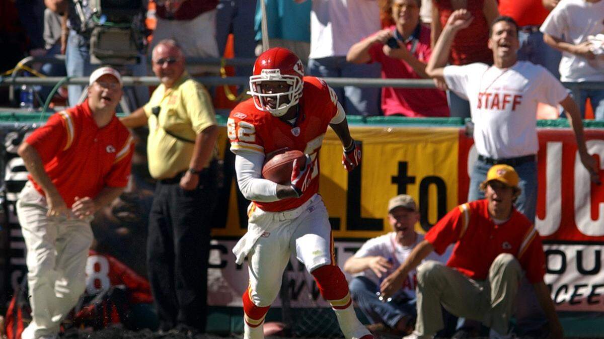 Chiefs return man Dante Hall was nothing short of electrifying throughout his NFL career, all but two seasons of which was spent in Kansas City.
