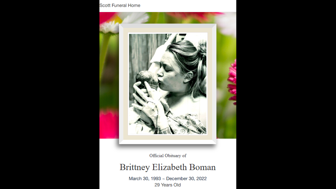 Brittney Boman was shot in October 2022 and died nearly three months later, Indiana police said. Now, her boyfriend has been arrested.