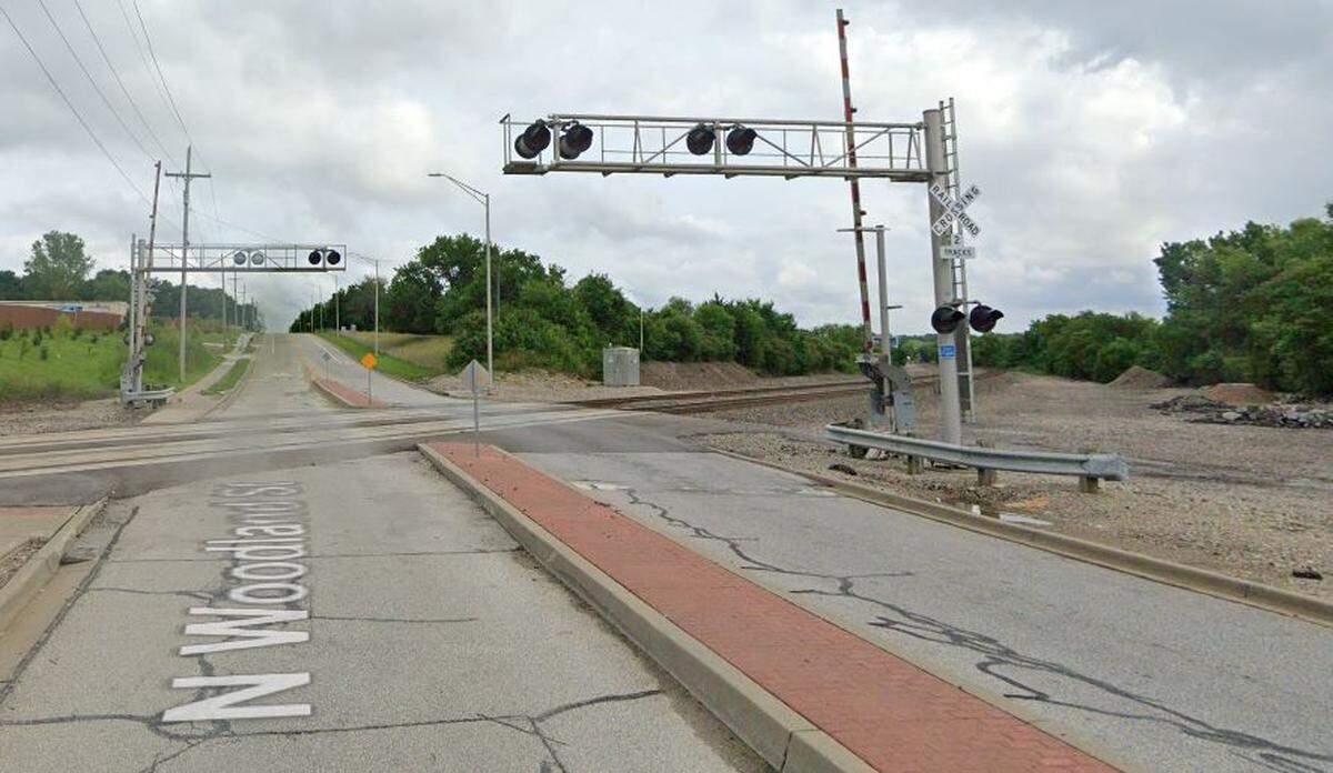 The Federal Railroad Administration awarded Olathe nearly $18 million to build an overpass over the railroad crossing at Woodland Street and Northgate Road