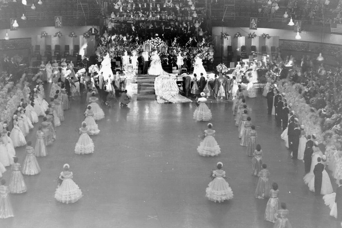 The American Royal Beauty Pageant circa 1950