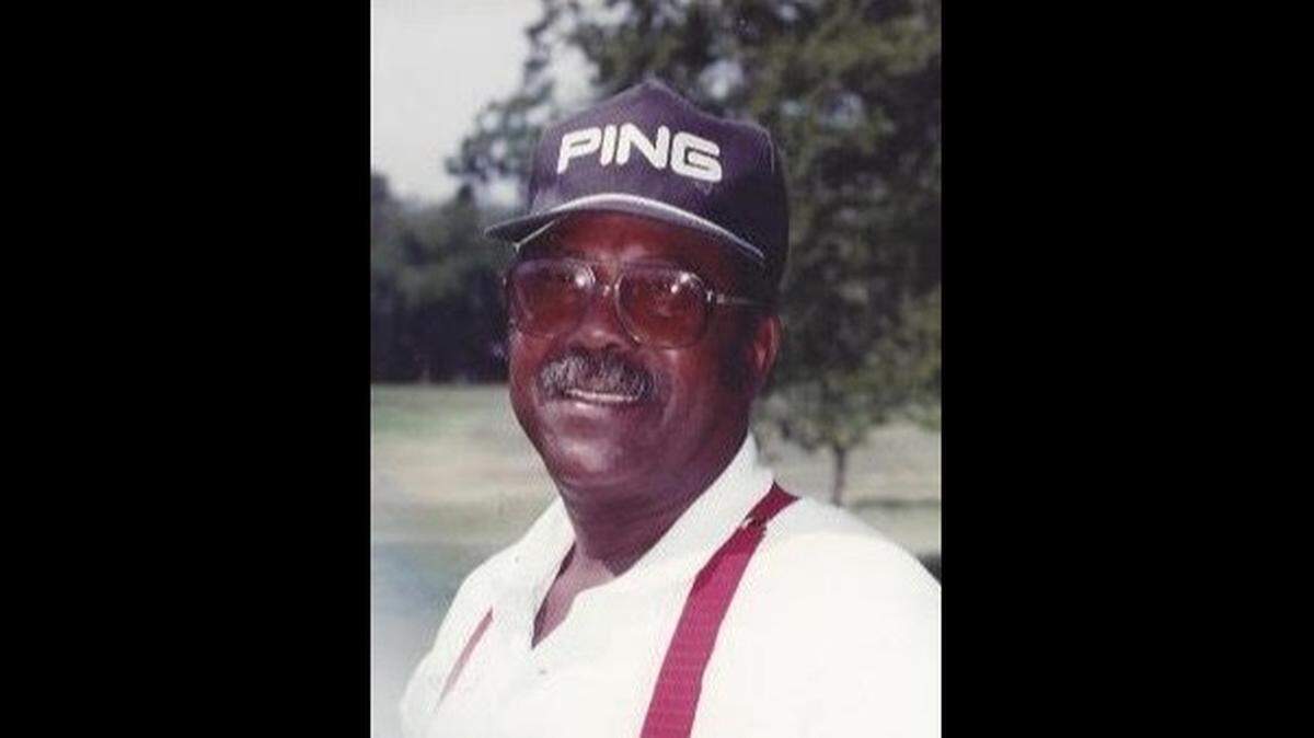Joe smiles for a photo in his PING hat. He started golfing as a kid in Louisiana when he caddied at a whites-only club and was permitted to play on Mondays, even though he couldn’t join.