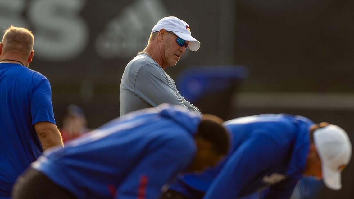 Kansas Jayhawks football coach weighs prospect of pros returning to college game