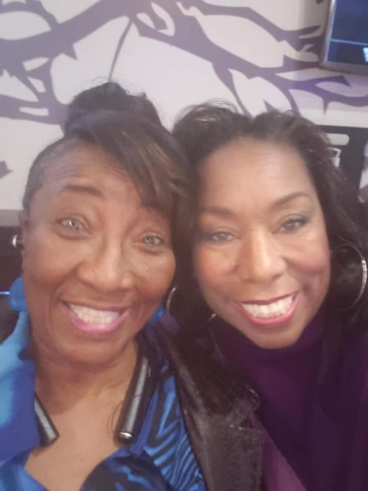 Genetter Bradley, left, with her niece, Sherita Herring.