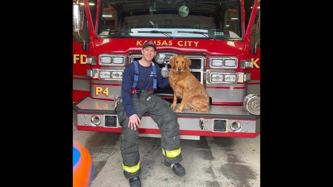 A photo of Graham Hoffman, provided by the KCFD. 