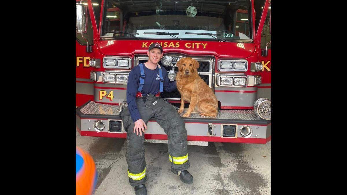 A photo of Graham Hoffman, provided by the KCFD.