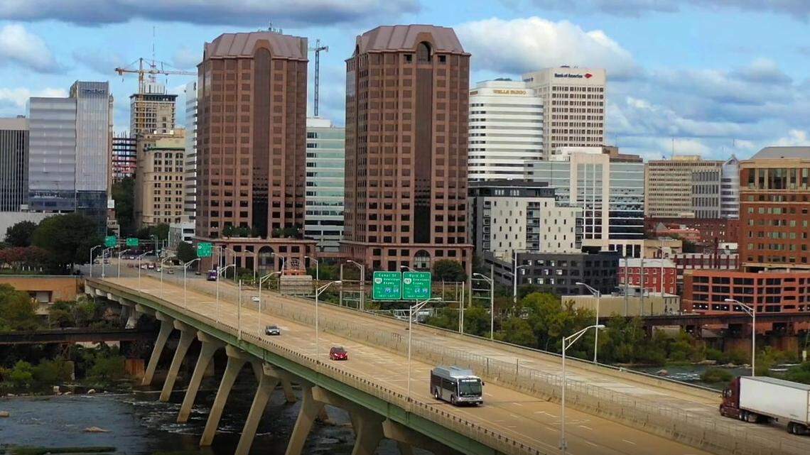 A Greater Richmond Transit Company bus in Richmond, Virginia.