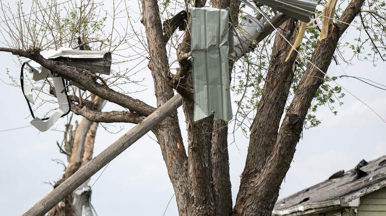 Kansas town reverses course on storm cleanup after hundreds posted on Facebook