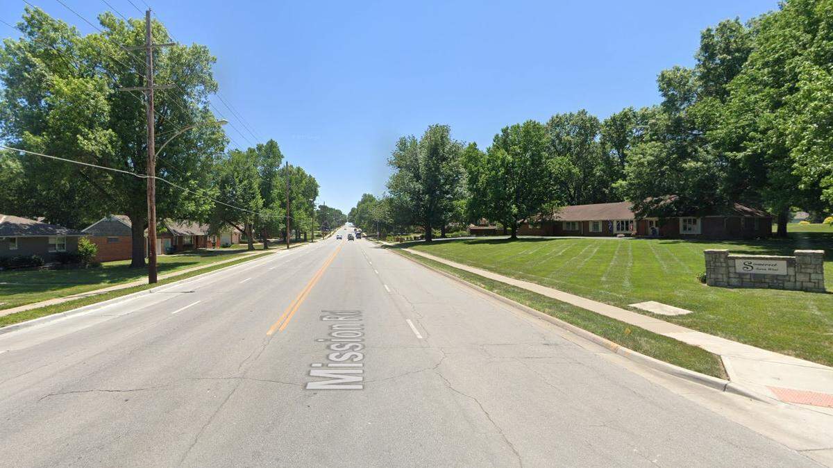 Mission Road between 89th and 90th in Leawood will be closed starting Monday. This Google Maps view from June 2022 shows the general area