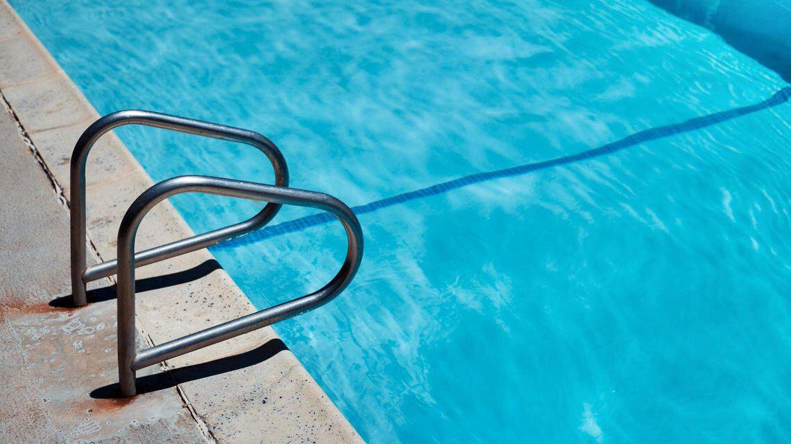 Police in Missouri say a man was found unresponsive in the deep end of a swimming pool after a suspected medical emergency.