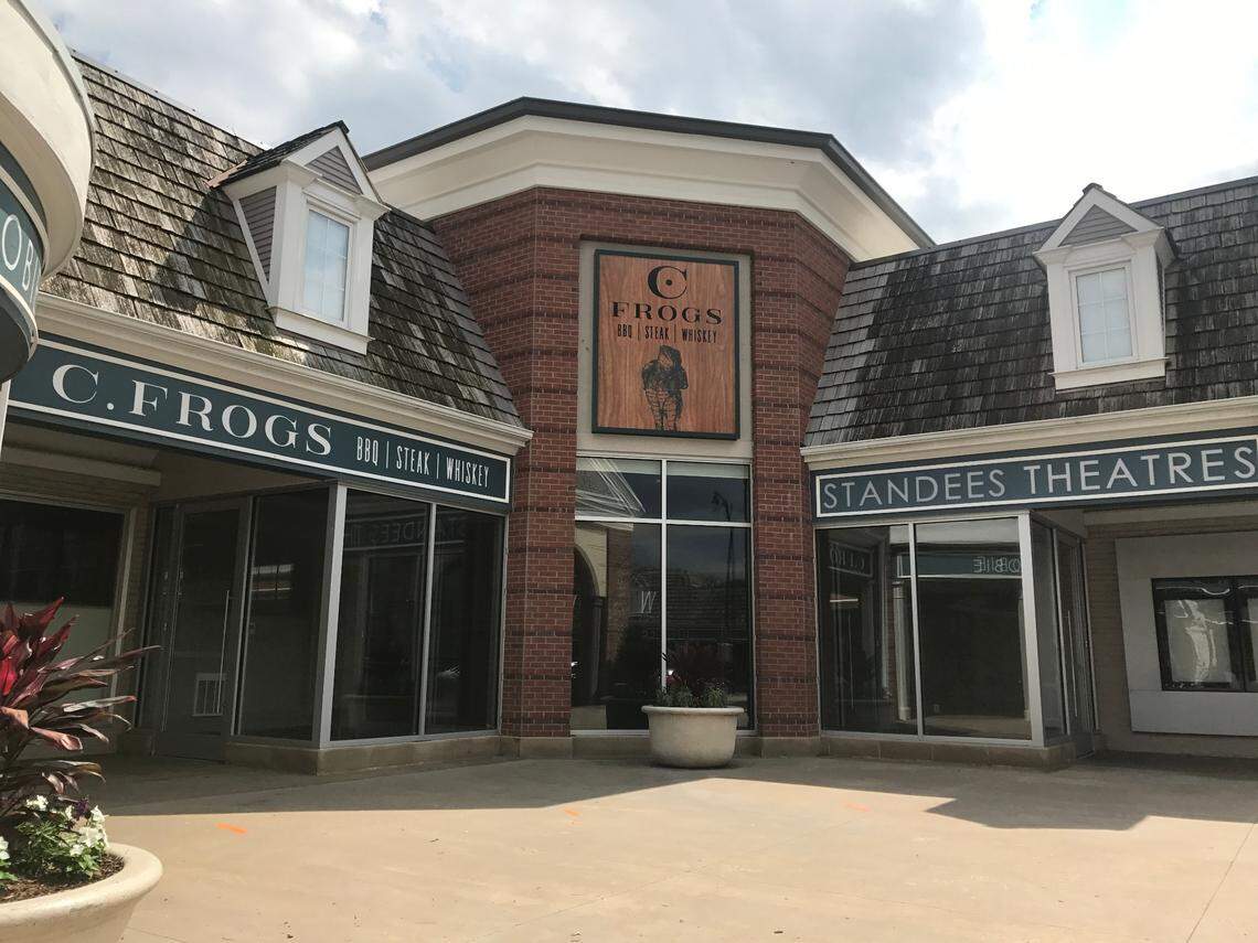 Sister operations C. Frogs and Standees, at 3935 W. 69th Terrace, are still dark in Prairie Village.