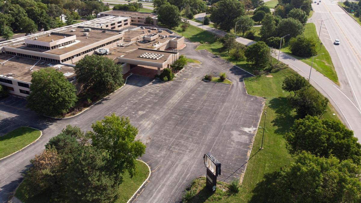 The Ramada and Knights Inn motels at Shawnee Mission Parkway and Metcalf Avenue in Overland Park were closed years ago and were supposed to be demolished to make way for new development. But they are still standing, empty.