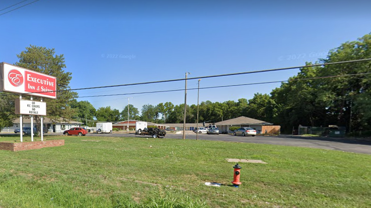 Officials from several area police departments are investigating after an Independence officer shot a man early Wednesday in the parking lot of the Executive Inn and Suites in the 15000 block of U.S. 40 Highway. This Google Maps Street View image shows the area in August 2022.