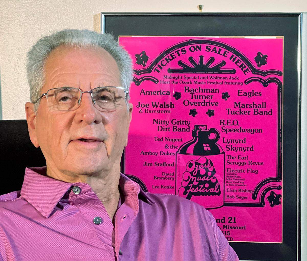 Chris Fritz, who has been promoting concerts in Kansas City since the early 1970s, operates Azura Amphitheater in Bonner Springs through his New West Presentations.