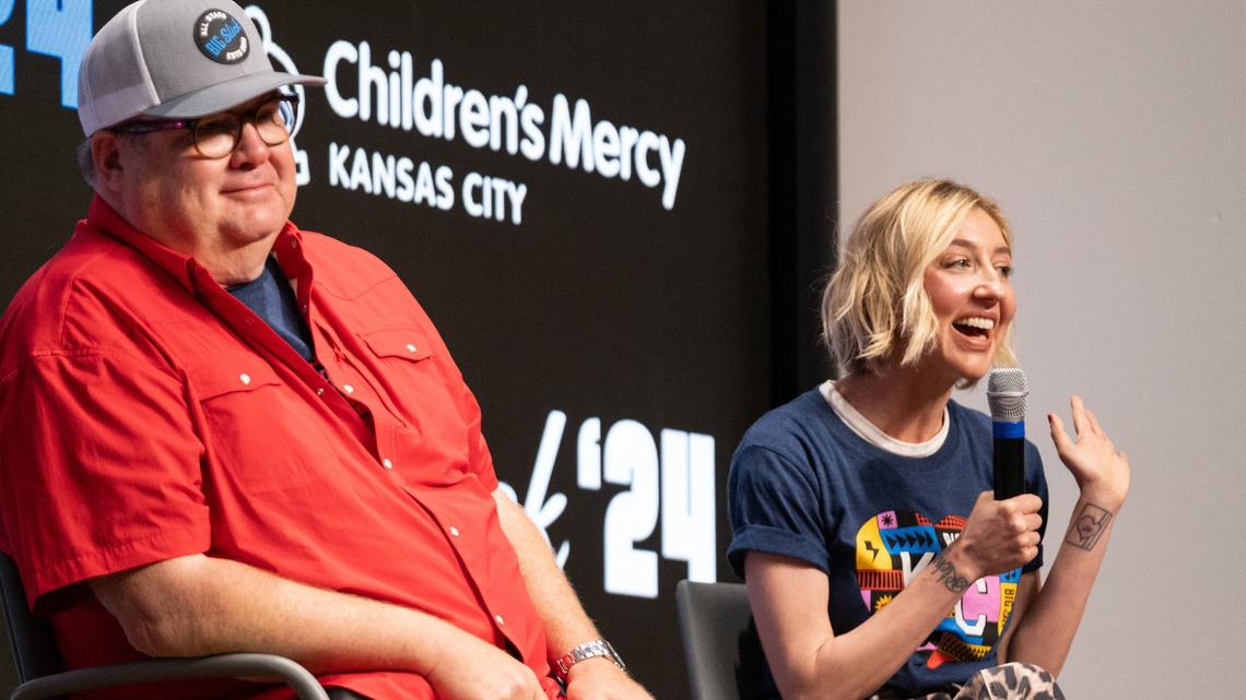 ‘The Biggest Slick we’ve ever had’: KC hosts, guests share excitement, tears, a game