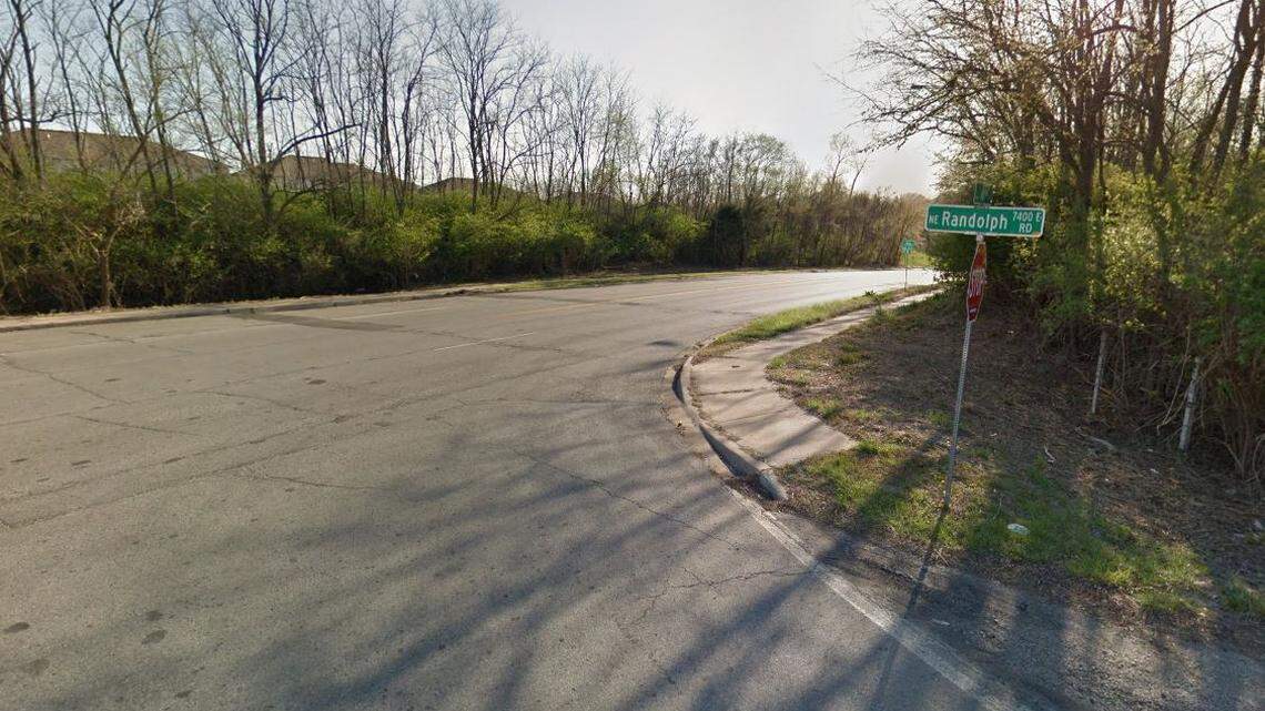 Kansas City police investigated a suspicious death reported Sunday in the area of Northeast 48th Street and Randolph Road. A Google Maps street view image from May 2021 shows the general area. A preliminary medical examiner’s report suggests that a man and woman found shot to death were likely killed in a murder-suicide.