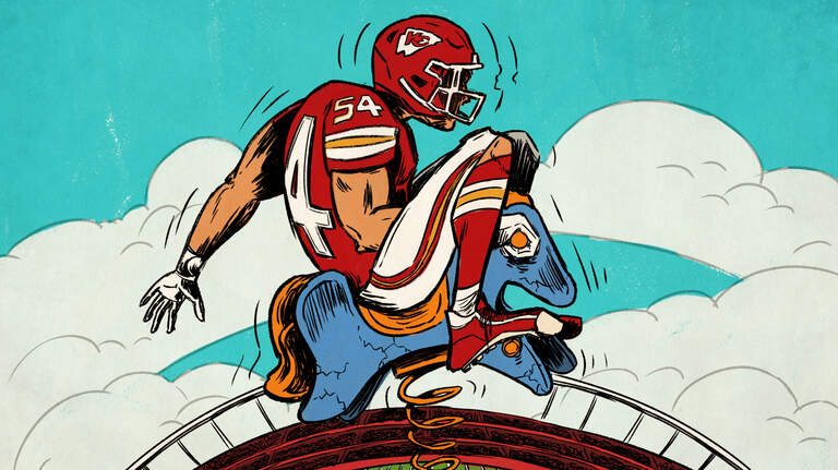 Download our exclusive Kansas City Chiefs vs. Denver Broncos game-day poster