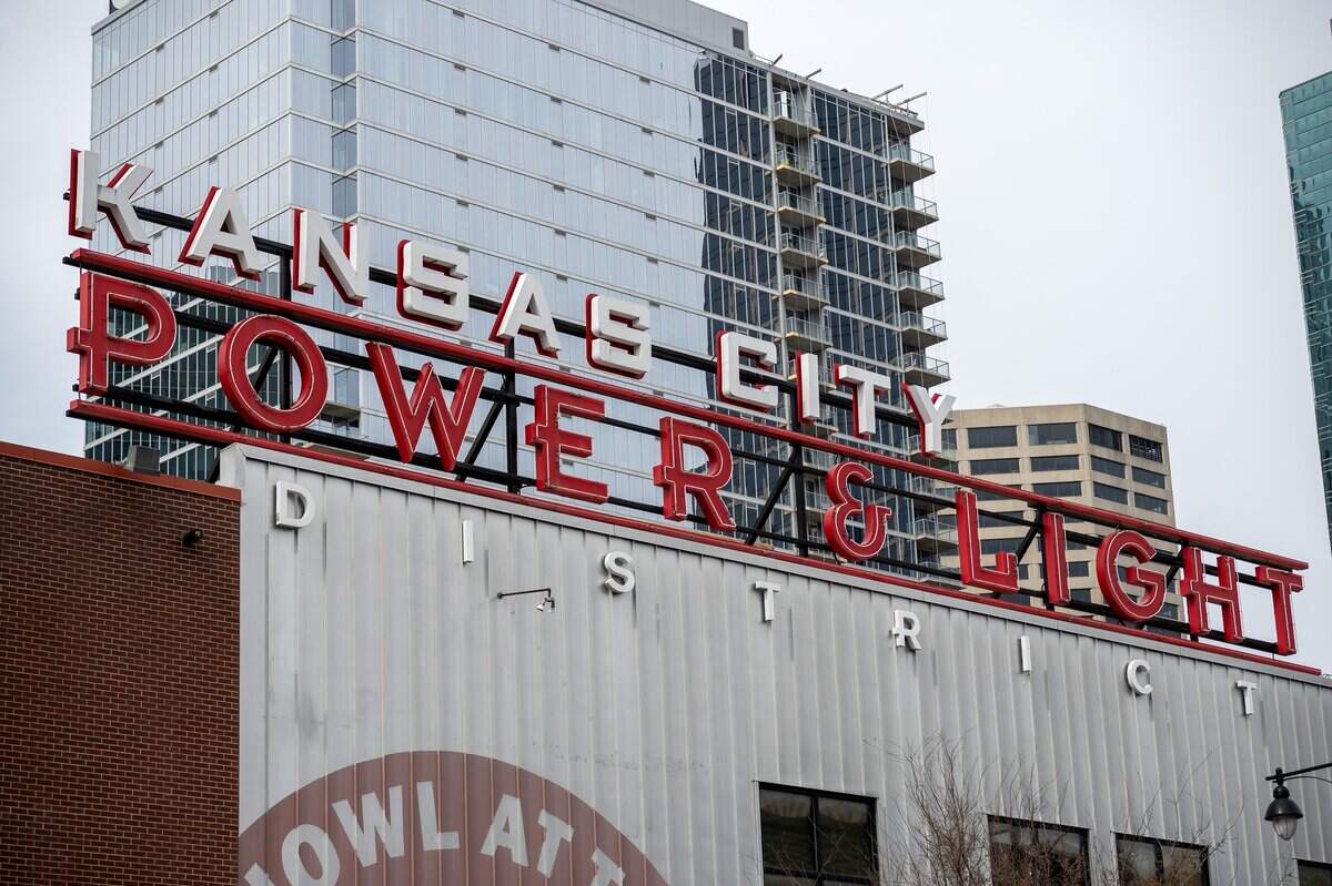 Kansas City Power & Light District is pictured on Sunday, March 1, 2026.