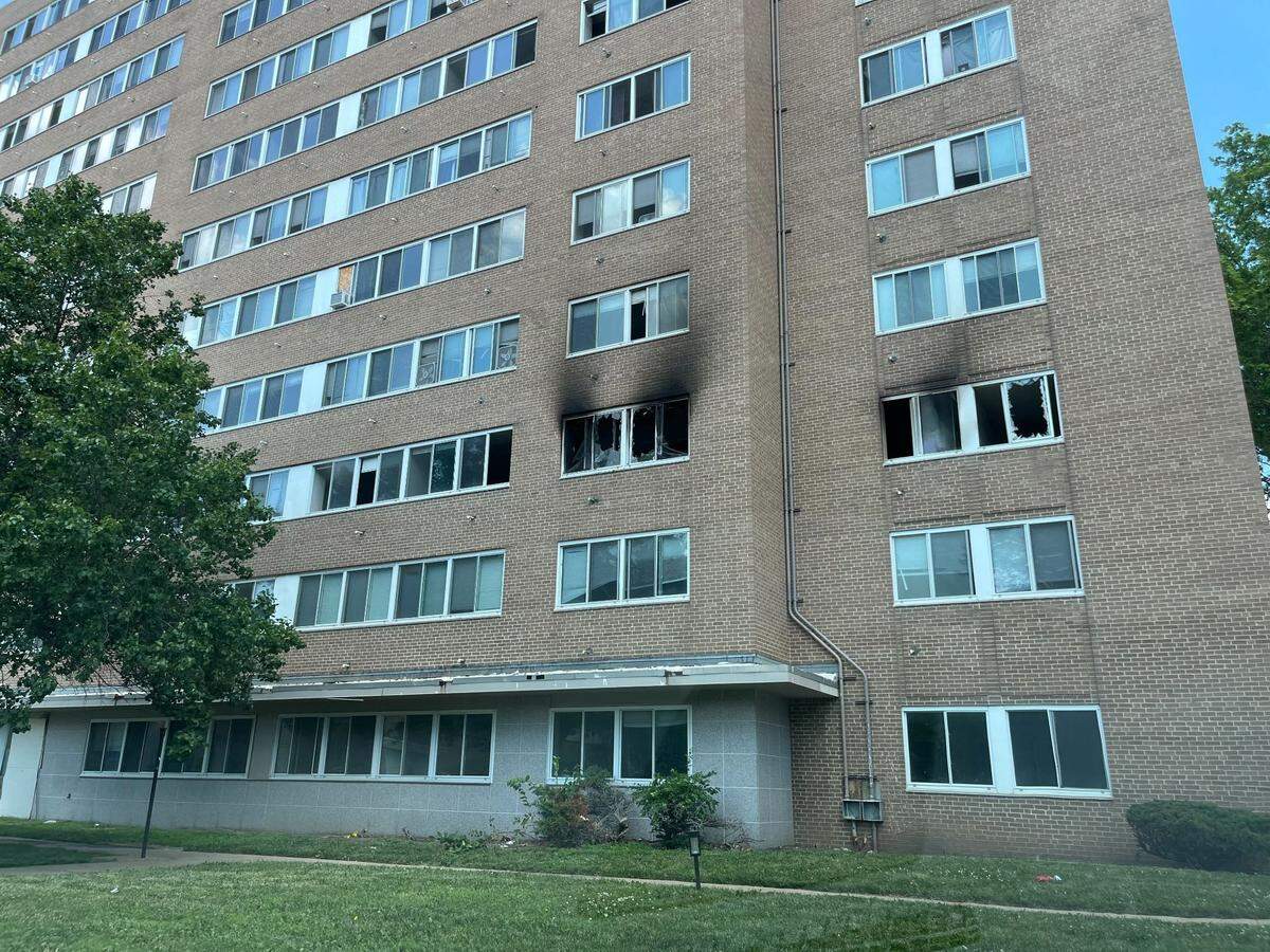 A fire at Independence Towers on June 17 displaced tenants in 27 apartment units over three floors.