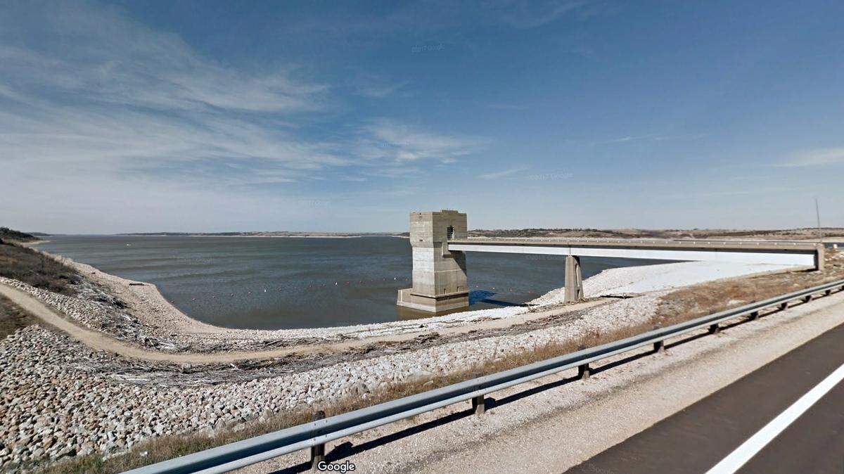 A submerged fuel tank holding about 1,800 gallons was recovered from Tuttle Creek Lake.