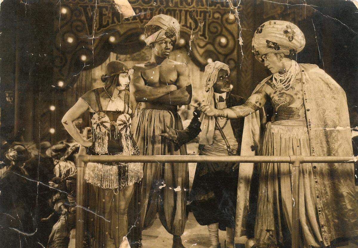 Arthur A. Anderson, second from the right, in the 1927 film Mother Machree.