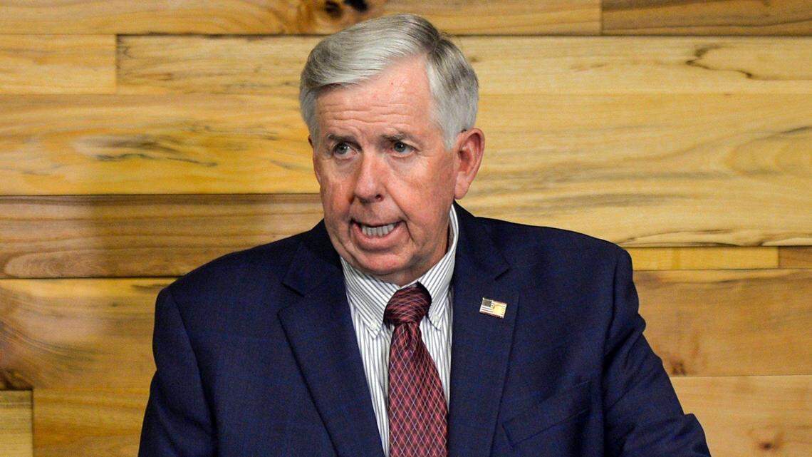 Missouri Gov. Mike Parson.