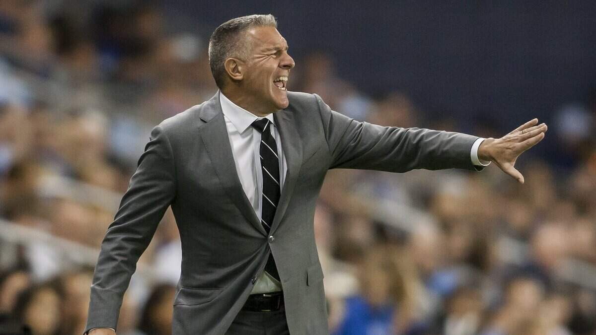Sporting Kansas City coach Peter Vermes has led the club to an MLS Cup and three U.S. Open Cup championships.
