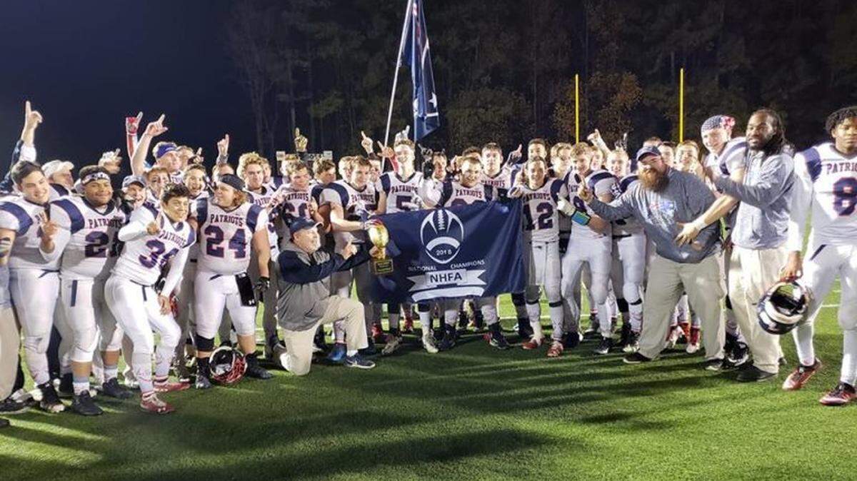 Christ Prep of Lenexa, Kan., won the National Homeschool Football Association championship in Atlanta.