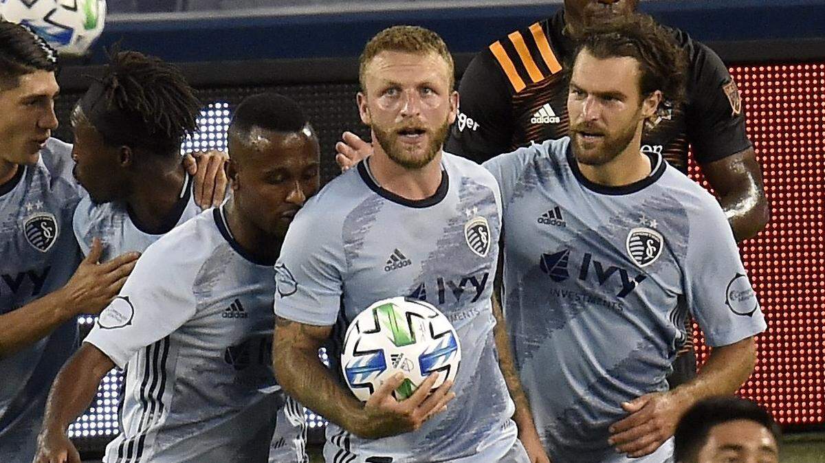 Johnny Russell was named Sporting KC’s captain this week. He had this to say Wednesday: “It’s just a massive honor to be chosen and be the captain of the team.”