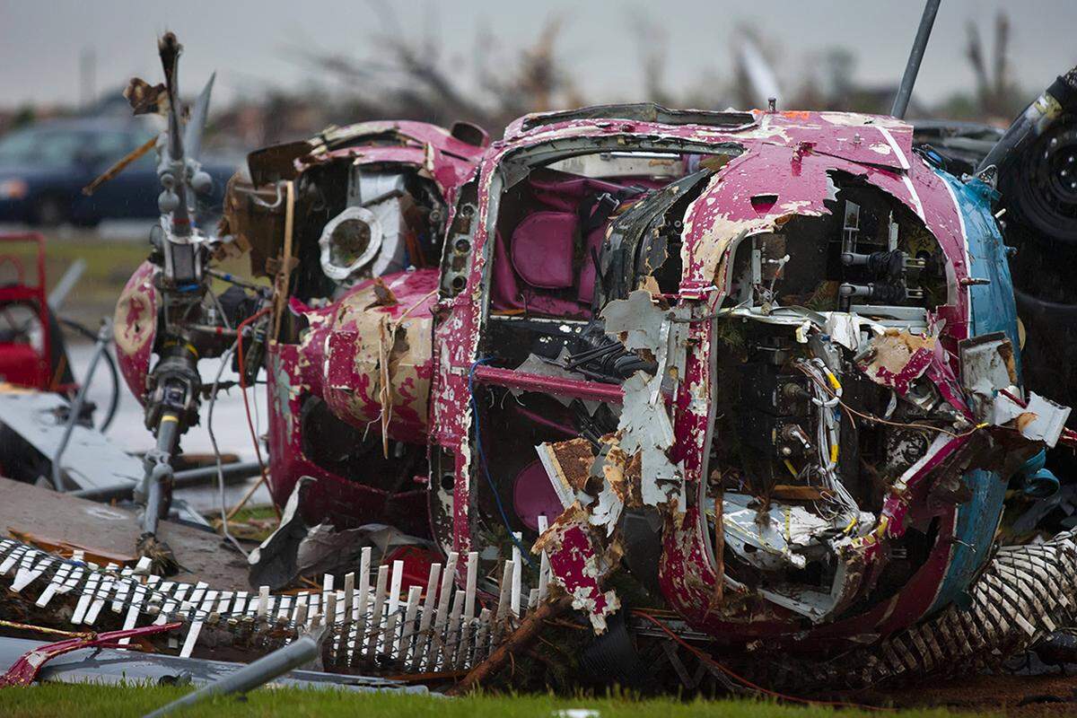 When the May 22 tornado hit St. John’s Regional Medical Center in Joplin, its helicopter made an unexpected last flight — and a rough landing in the parking lot.