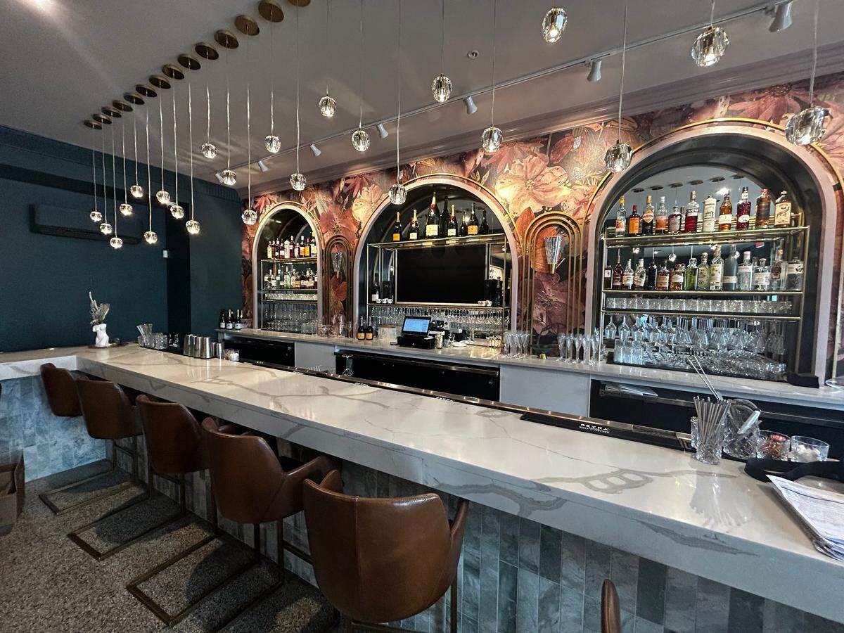 Blanc is now open at 3835 Main St. The owners did renovations to separate it from the lobby of the Netherlands building.