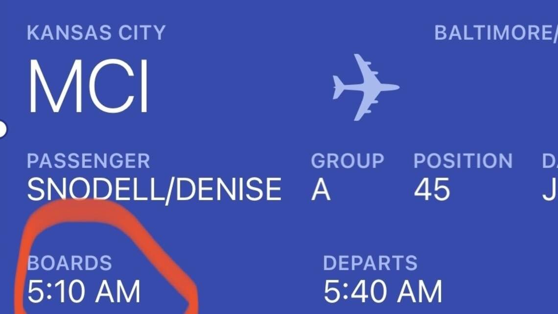 Hold her beer: Trip started with KCI mess and went downhill from there, until takeoff