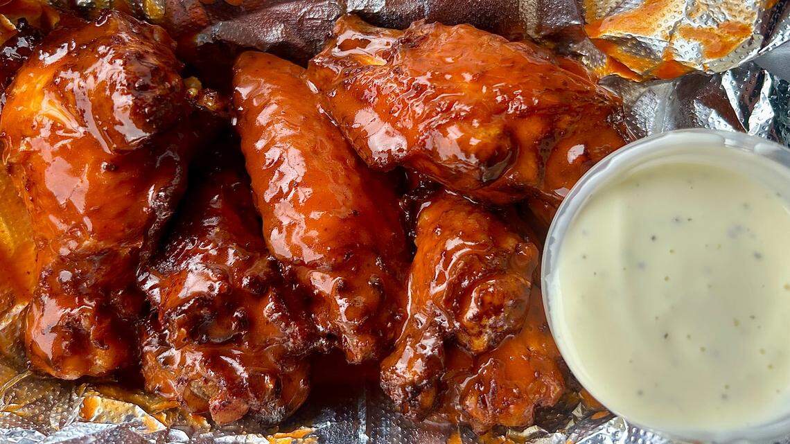 Mr. Wingz sells buffalo chicken wings, shrimp and more.