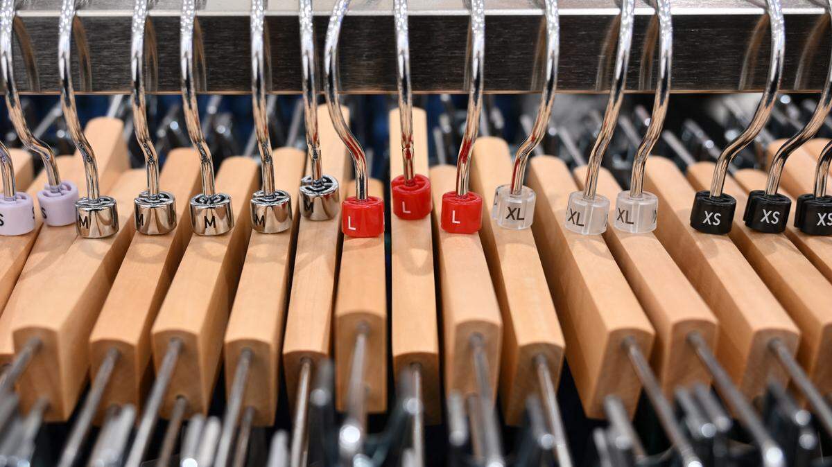 Coat hangers.