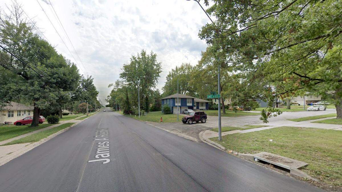 Two people were killed in what police said were connected fatal shootings along James A. Reed Road in south Kansas City on Friday evening. This Google Maps image shows the area in August 2024.