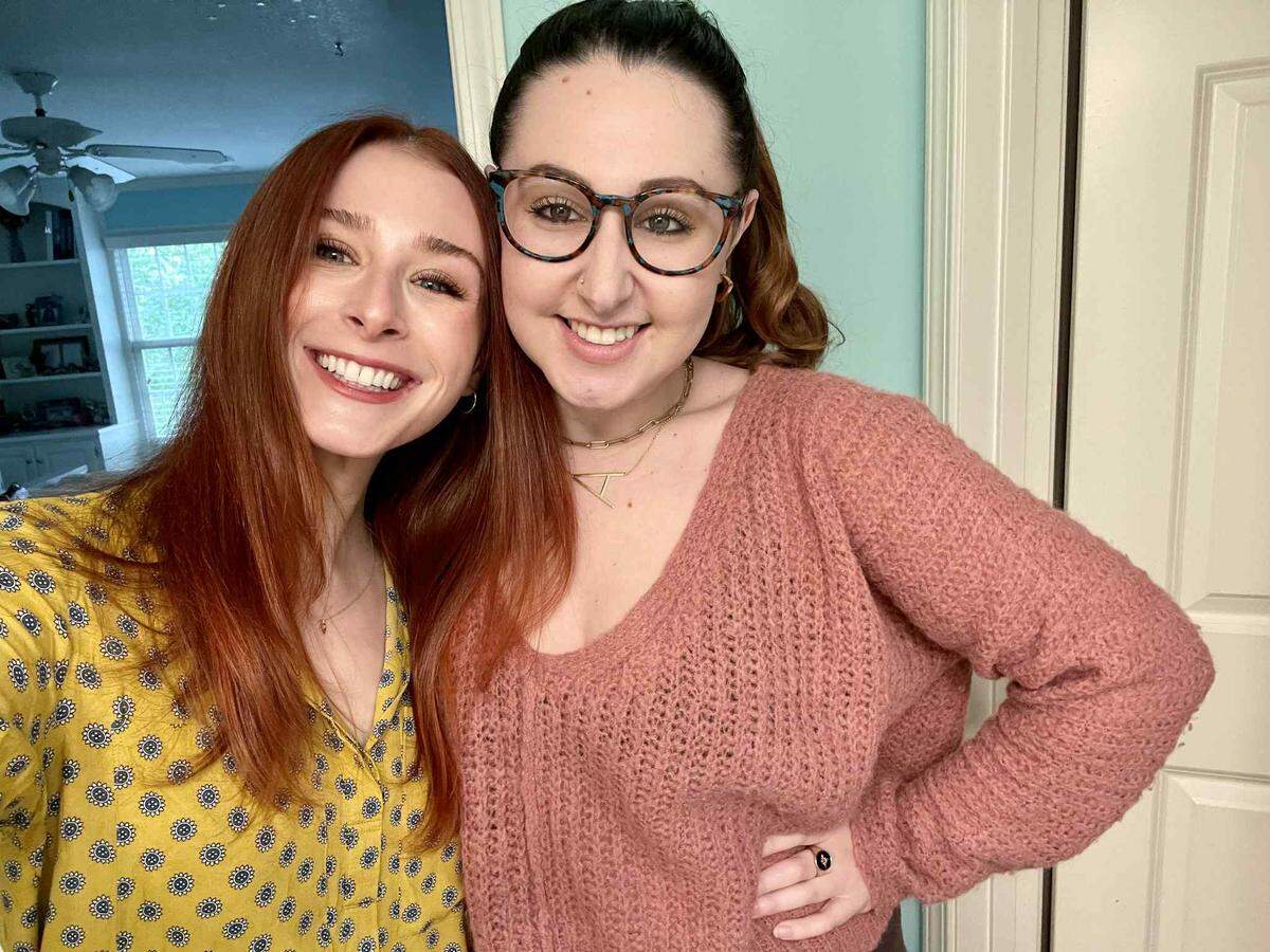 Sarah Milgrim (left) and Amanda Birger (right). Birger has helped create Sarah’s Week of Service to honor her life after she was killed outside a Jewish museum in Washington D.C. in May.