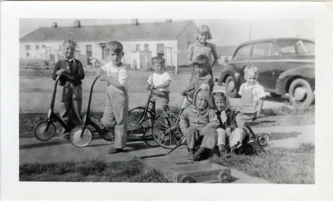 Children at Sunflower Village, circa 1946