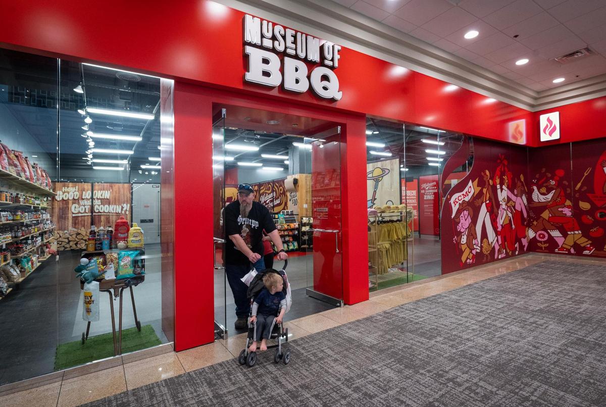 The Museum of BBQ is located on the second floor of the Crown Center Shops. it will open to the public on Saturday, April 12.